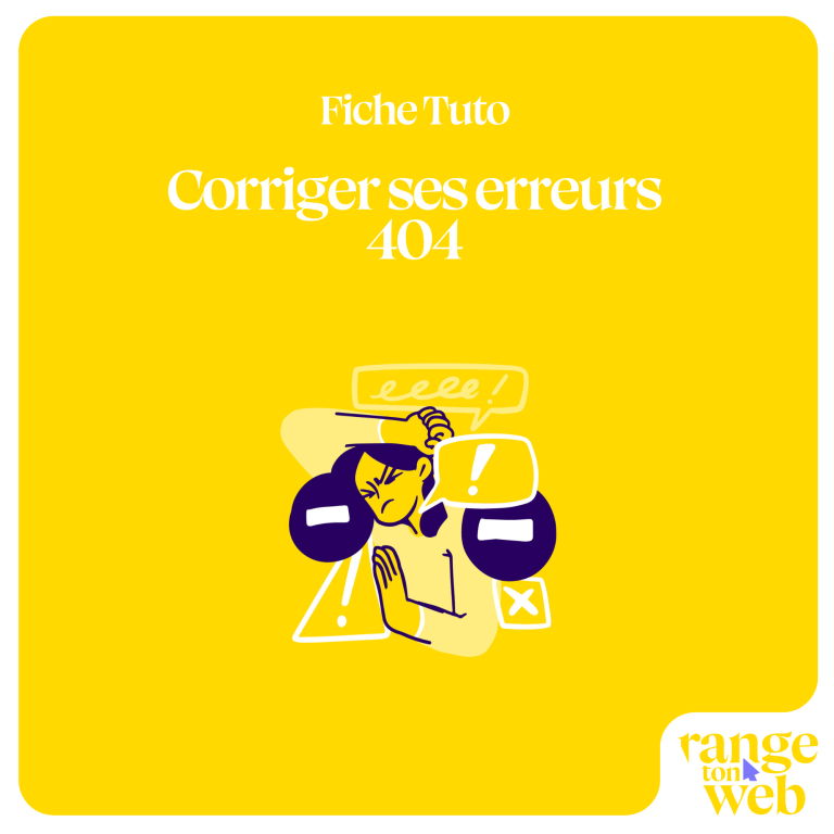 corriger erreurs 404